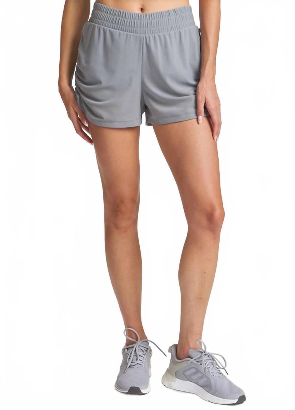 NEW TAVI mesh bungee short in pebble